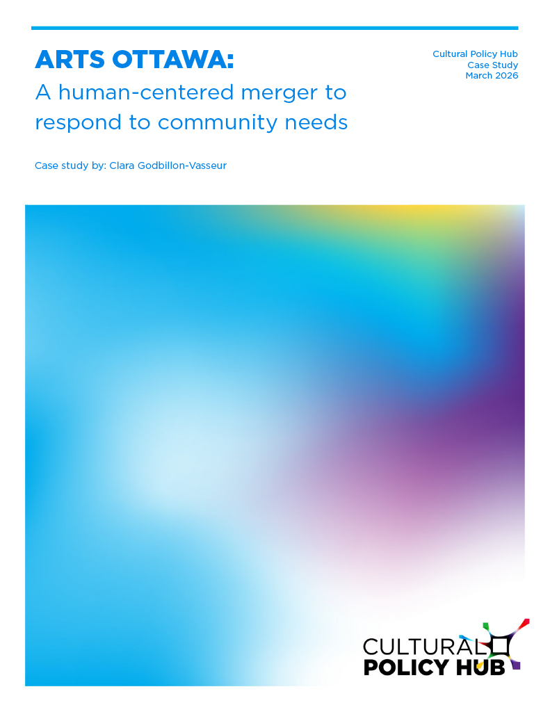 Arts Ottawa Case Study Cover Page